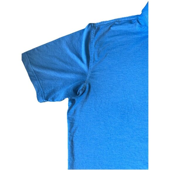 Peter Millar Summer Comfort Golf Polo Shirt Men's Size Large Blue UK & Scottish - Picture 4 of 7